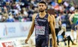 ROLNIN Basile FRA competing in the Heptathlon Men Long Jump event during day TWO of the Eu...