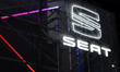 Seat logo exhibited during the Mobile World Congress, on February 28, 2019 in Barcelona, S...