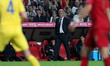 Portugal's head coach Fernando Santos during the UEFA EURO 2020 group B qualifying footbal...