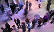 An impression of participants at the Annual Meeting 2015 of the World Economic Forum at th...