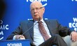 Klaus Schwab, Founder and Executive Chairman, World Economic Forum listens during the sess...