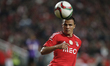 Benfica's forward Lima in action during the Portuguese League  football match between SL B...