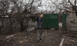 A man lost his house during the shelling
on 2nd March 2015 in Debaltsevo, Ukraine.
The c...