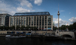 A view of The Berlin TV Tower (Fernsehturm Berlin) on  July 18, 2019. The tower was constr...