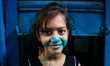 Bangladeshi Hindu devotees are celebrating holi festival in Shakhari Bazar, Dhaka, Banglad...