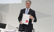 Ingolstadt, Germany - March 10, 2015: Audi Annual Press Conference 2015 with Professor Rup...