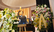the funeral chapel for Spanish singer Camilo Sesto at the headquarters of The Spanish Soci...
