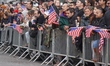 People attend the Veterans Day Parade on November 11, 2019 in New York City. 