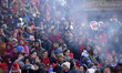 Nepalese devotees arrives to offer ritual prayer during Saat Gaule Jatra festival in the e...