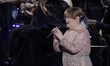 Susan Boyle performs at the Paul VI Hall during Vatican annual Christmas Concert on Decemb...