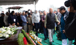 People pay their respects to the late Sir Fazle Hasan Abed, the founder of the Bangladesh...