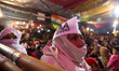 People take part in a protest agains the Citizenship Amendment Act (CAA) and NRC at Shahee...