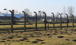 A view of Auschwitz II-Birkenau former Nazi concentration camp, seen during a second day o...
