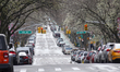 Streets are nearly empty due to the COVID-19 epidemic in Sunnyside, Queens, New York on Ma...