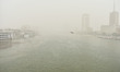 A general view of the River Nile during a sandstorm in Cairo, Egypt, 05 April 2020. 
