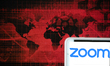 The logo of the cloud-based video-conferencing provider Zoom VIdeo Corporation is seen on...
