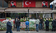 On 5 May, 2020, residents of Istanbul, the center of the Covid-19 pandemic in Turkey, wore...