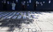 A protest was held in front of the United States Embassy in Mexico City, Mexico, on June 5...