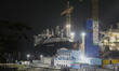 A View Scene of LNG Carrier wait for deliver vessel at DSME (Daewoo Shipbuilding Marine E...