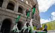 Municipality of Rome brings on the streets of the city new electrical bikes and scooter. P...