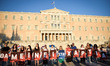 Protest by teachers and students against the new education multi-bill in Athens, Greece on...