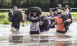The 12-kilometer race with obstacles "Runmageddon" It took place on the track Sluzewiec in...