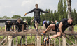 The 12-kilometer race with obstacles "Runmageddon" It took place on the track Sluzewiec in...