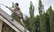 The 12-kilometer race with obstacles "Runmageddon" It took place on the track Sluzewiec in...