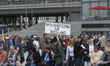 " NATO protection zone for Russia " stands at the rally " Storming the Reichstag " on 09.0...
