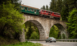 The Rhodope narrow-gauge railway in Bulgaria is one of the few existing narrow-gauge railw...