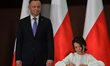 Andrzej Duda, the current Polish President and candidate for the presidential election 202...