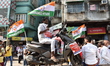 Activist of West Bengal Youth Congress staged protest against the atrocities of the Centra...