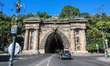 Buda Castle Tunnel (Budai Varalagut) at the Buda side of the city is seen in Budapest, Hun...