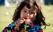 Families with children settled on private lands in Guernica Province of Buenos Aires, Arge...