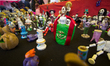 The Traditional Day of the Dead tianguis in Ozumba, Mexico, on October 28, 2020. The tiang...