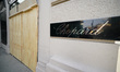 A view of boarded-up luxury stores along Madison Avenue on November 3, 2020 in New York Ci...