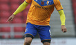   Jordan Bowery of Mansfield Town during the FA Cup match between Sunderland and Mansfield...