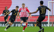  Grant Leadbitter surges forward for Sunderland during the Sky Bet League 1 match between...