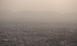 Smoggy conditions a day after Diwali, the Hindu festival of lights, in Ajmer, India on Nov...