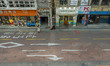 A View of empty street scene on Dongsungro district in Daegu, South Korea. South Korea's d...