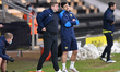 Karl Robinson, manager of Oxford United during the Sky Bet League 1 match between Burton...
