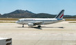 Air France Airbus A319 aircraft as seen taxiing in Athens International Airport ATH LGAV....