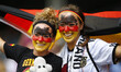 (150616) -- WINNIPEG, June 16, 2015 () -- Fans of Germany cheer for the team before the gr...