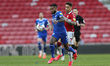 Leandro Bacuna of Cardiff City in action with Marcus Tavernier of Middlesbrough  during th...