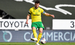 Grant Hanley of Norwich City in action during the Sky Bet Championship match between Derby...