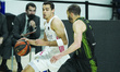Alberto Abalde   of Real Madrid during the Liga ACB match between Real Madrid and Club Jov...