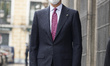 King Felipe VI of Spain visits The State Council Headquarters on April 28, 2021 in Madrid,...