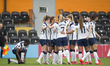 Kit Graham (Tottenham) celebrates after scoring during the 2020-21 FA Womens Cup fixture b...