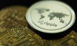 Representation of Ripple cryptocurrency is seen in this illustration photo taken in Krakow...