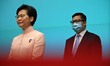 Current Chief Executive, Ms Carrie Lam, Newly Appointed Secretary for Security, Mr Tang Pi...